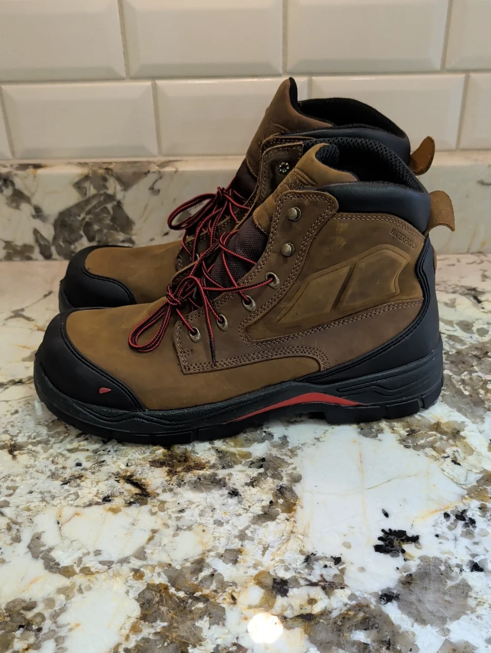 RED WING King TOE EH Waterproof 6 inch Mens Work Boot Size 13 #4402